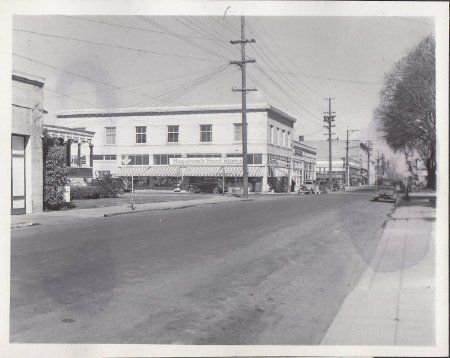 A vintage photo of 801 Coombs St.